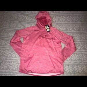 BRAND NEW UNDERARMOUR PINK HOODIE